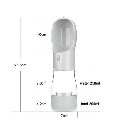 Multi-Function Water/Food Pet Travel Bottle