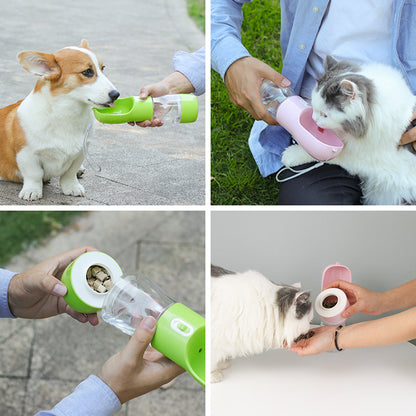 Multi-Function Water/Food Pet Travel Bottle