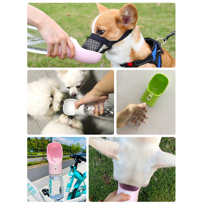 Multi-Function Water/Food Pet Travel Bottle